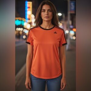 Adidas running Climacool Supernova Tangerine Top.